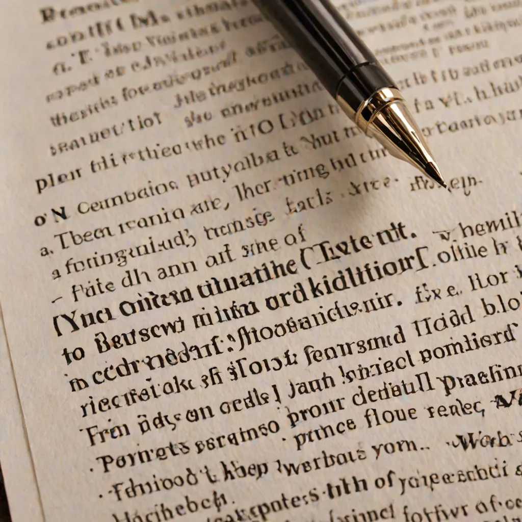 Znaczenie korekty i edycji w pisaniu