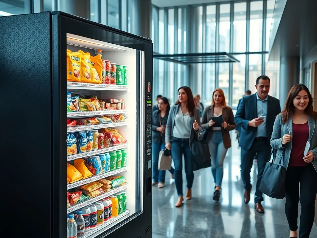 Automaty vendingowe - czy się opłaca? Sprawdź, co musisz wiedzieć!